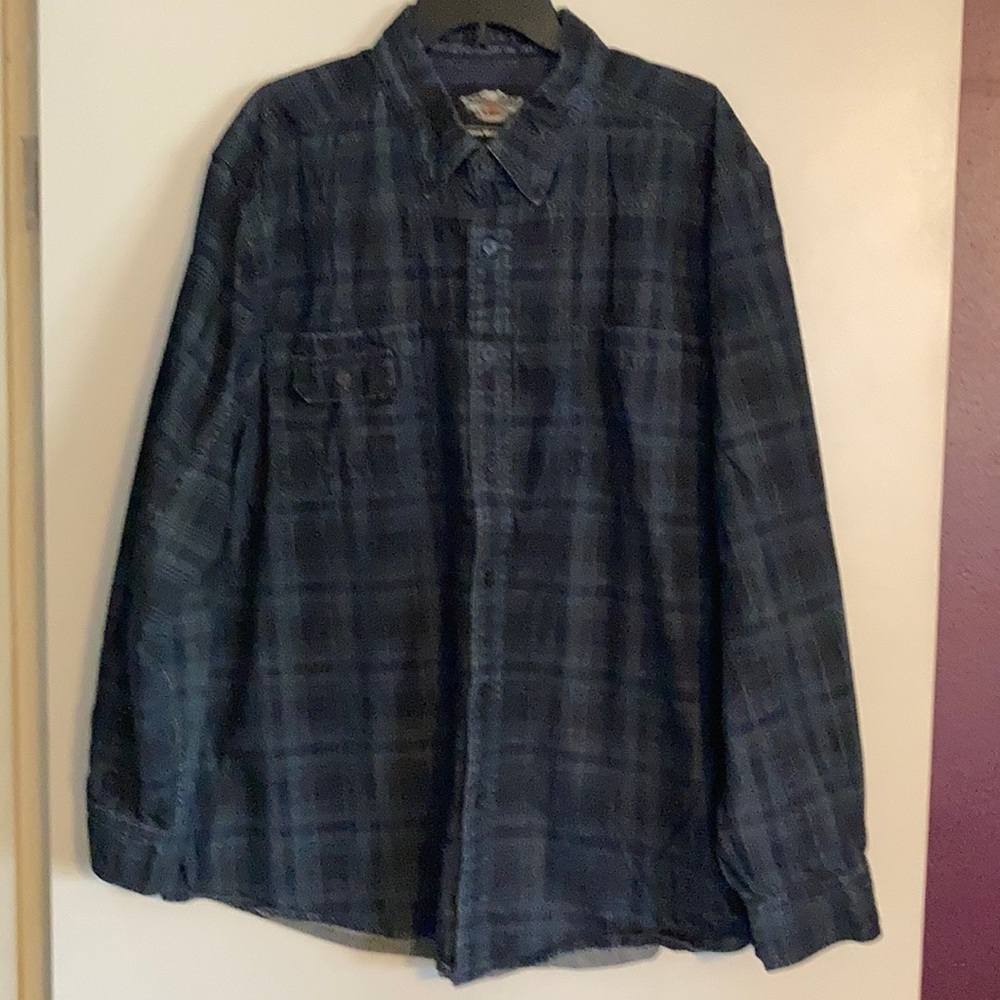 Cotton plaid Harley Davidson shirt